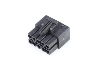 1727081010 - Mini-Fit Sigma Receptacle Housing, 4.20mm Pitch, Dual Row, Glow-Wire Capable, 10 Circuits